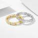 Women's Jewelry S925 Sterling Silver Geometric Rectangular Zircon Ring Stacking Personality All Match Ring_ipsvogv.com