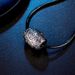 Retro four mythical beasts titanium steel pendant Chinese style six word mantra beads_ipsvogv.com