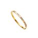 Hot Selling Snake Bone Inlaid Stainless With Female Design, Fan Leaf Shaped White Shell Titanium Steel Bracelet_ipsvogv.com