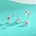 Fashion Personality Double Wearing Moissanite Earrings S925 Sterling Silver Niche High End Light Luxury Earrings_ipsvogv.com