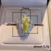 Cao Shi Olive Horse Eye Shaped Luxury Women's Internet Famous Live Broadcast Model, Crystal Yellow Zircon Ring,_ipsvogv.com