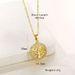 Jewelry Round Tree Of Life Pendant Necklace Simple Clavicle Alloy Women's Neck Chain_ipsvogv.com