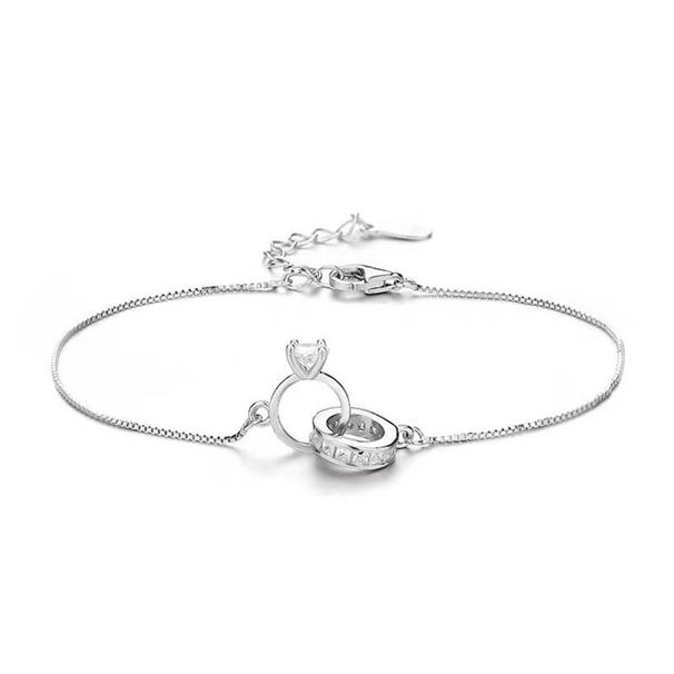 2022 new interlocking ring bracelet for women's Instagram, with a niche design that is versatile, luxurio, and_ipsvogv.com