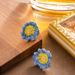 Forest Style Sweet And Exquisite Small Fragrance Wind Drop Glaze Enamel Flower For Women, Versatile Temperament,_ipsvogv.com