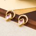 Korean style sweet pearl niche diamond crystal silver needle earrings, high-end earrings for women_ipsvogv.com