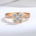 S925 Silver Ring For Women New Classic Fashion Four Leaf Clover Moissanite Diamond Ring Finger Ring_ipsvogv.com