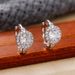 Cao Shi Micro Inlaid Zircon Full Diamond Ear Buckle Copper Crossing Gold Personalized INS Style Versatile Earrings_ipsvogv.com