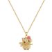 Flower 【 】 Cat Light Luxury Charm Gorgeous Full Diamond Necklace Women's Versatile Clavicle Titanium Steel Chain 【 】_ipsvogv.com