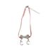 Ins Ballet Style Ribbon Crescent Tassel Choker Niche Light Luxury Temperament Inlaid Diamond Bow Pendant Clavicle Chain_ipsvogv.com