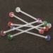 Soft Rod Earrings Industrial Barbell Crossbar Straight Rod Popular Distinctive Earrings Double Earrings Earrings_ipsvogv.com