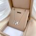 Body 【 All Titanium Steel 】 Cold Plane Personality Extremely Simple Wind Furnace Real Gold Necklace Female Ins Internet 【 】_ipsvogv.com