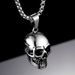 Exaggerated Personality Skull Punk Necklace Men's Fashion And Trendy Accessories_ipsvogv.com