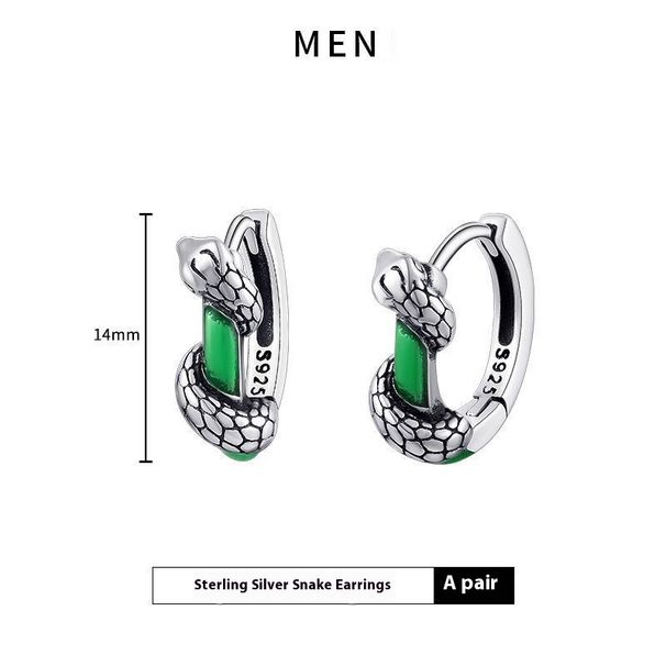 Spirit Snake For Men's High End Trendy Personalized New Earnail Style Earrings Yiwu Jewelry_ipsvogv.com