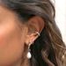 Women's Jewelry S925 Silver Needle Mobius Ring Earrings Fashion Earrings Trend Niche Design Photosensitive Earrings_ipsvogv.com