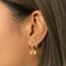 Women’s Jewelry Set Fashion Hot Sales Real Gold Brass Electroplating Smooth Simple Bow Pendant Ladies Cute Earrings Set_ipsvogv.com