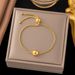 Beaded Gold For Women, Versatile And Advanced, Colorless Titanium Necklace, Stainless Steel Necklace_ipsvogv.com