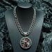 Fashion Trend Rotatable Cross Alloy Pendant Hip-hop Style Men's Cuban Chain Necklace Accessories Men_ipsvogv.com
