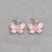 Fashion OL Drip Oil Design American Earring Set Butterfly Luxury Necklace Versatile Earrings_ipsvogv.com