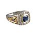 Cao Shi's New Jewelry Fashion Business Double Color Men's Ring_ipsvogv.com