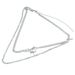 Persoalized Double Layer Cuba Set Chai Necklace Pedat Is Fashio Light Luxury Diamod Star Titaium Steel_ipsvogv.com