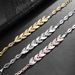 Designer Gold Leaf Bracelet Fashion K Gold Wedding Jewelry Women's diamond bracelet_ipsvogv.com