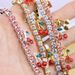novel rhinestone Cherry necklace hip hop tennis Cherry pendant single row micro inlay full diamond necklace _ipsvogv.com