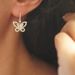 Cao Shi's Dazzling Fairy Butterfly Series Are Fashionable High-end In Design, With Ear Hooks Hollowed Out And Exquisite_ipsvogv.com