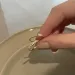Ready Stock New Gold Color Heart Zircon Rings Set For Women Girls Adjustable Minimalism Twist Ring Fashion Jewelry Wedding Gifts_ipsvogv.com
