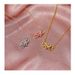 Romantic Fashion Silver Gold Color Infinity Forever Love Necklace Cz Happiness Heart Pendant Necklace For Women Gift Jewelry_ipsvogv.com