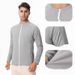 Men's Clothing Sports Jacket Leisure Running Round Neck Zipper Cardigan Sweater Quick-Drying Fitness Breathable_ipsvogv.com