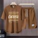 Men's Clothing 2024 Waffle Casual Summer Suit Men's Loose Teen Short sleeved T shirt Shorts Handsome Two piece Suit_ipsvogv.com