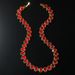New hip-hop chain, red skull full diamond necklace, luxurious and fashionable rock sugar necklace_ipsvogv.com
