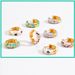 Women’s Jewelry Set Fashion Fashionable And Simple Colorful Flower Earrings Copper Plated With Real Gold All Match Earrings Oil Drop Ear Buckles_ipsvogv.com