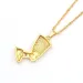 Egyptian Queen Nefertiti Pendant Necklaces For Women Girls Jewelry Gold Color Wholesale African Jewellery Choker_ipsvogv.com
