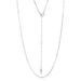S925 Silver Chain Fashion Simple Chain Pendant With Chain_ipsvogv.com