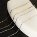 S925 Sterling silver simple Galaxy Station snake chain necklace_ipsvogv.com