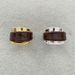 Mirad Style Niche Design Chocolate Color Double-layer Enamel Glaze Medieval Opening Light Luxury High-end Ring_ipsvogv.com