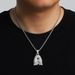 New Copper Set Zircon Full Diamond 26 Large Letter Necklace, Personalized Hip Hop Fashion Accessories For Trendy People_ipsvogv.com