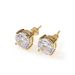 Women's Jewelry Classic Round Large Zircon Hip Hop Earrings 925 Silver Needle Fashion Earrings_ipsvogv.com