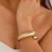 Irregular Alloy Bangle High-end Trendy Design Women's Bracelet_ipsvogv.com