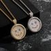 Women's Jewelry 925 Sterling Silver Heart Geometric Necklace For Couples, Detachable Layering Design, Elegant Statement Piece_ipsvogv.com
