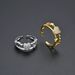 Women’s Jewelry Set Fashion Temperament Niche Love Peach Heart Ring Female Diamond Zircon CZ Ring Opening Adjustable Hand Jewelry Light Luxury Style_ipsvogv.com