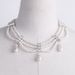 Minimalist Pearl Necklace, Versatile Sweater Chain, Multi-layer Temperament, Bride Gift, Internet Celebrity Collarbone_ipsvogv.com