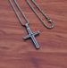 Men Jewelry Neck Chain Cross Couple Pendant Gothic Style Man Necklace Trend Chains Punk Choker Accessories_ipsvogv.com