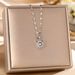 New Titanium Steel Necklace For Women With Diamond Inlay, Dynamic Temperament, Niche Design, Non Fading_ipsvogv.com
