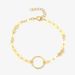 Women's Jewelry 925 Sterling Silver Simple Disc Circle Bracelet High End Niche Personality Temperament All Match Sequin Hand Jewelry_ipsvogv.com