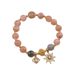 New Natural Sun Stone Bracelet For Women's Ins, Niche Design, Boat Rudder, Transfer Beads, Crystal, Best Friend_ipsvogv.com