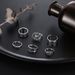 New Combination Personalized Rose Star Hollow 6-piece Ring Set_ipsvogv.com