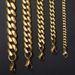 Mens Necklaces Chains Stainless Steel Black Gold Sier Color Necklace For Men Women Curb Cuban Jewelry 3/5/7/9/11mm_ipsvogv.com