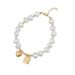 Baroque Natural Freshwater Pearl Bracelet, Female Unique Design, High Grade Love Beaded Bracelet_ipsvogv.com